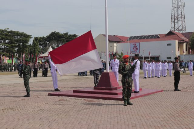 Upacara HUT RI ke-73 di Aceh Utara berlangsung Penuh Khidmat