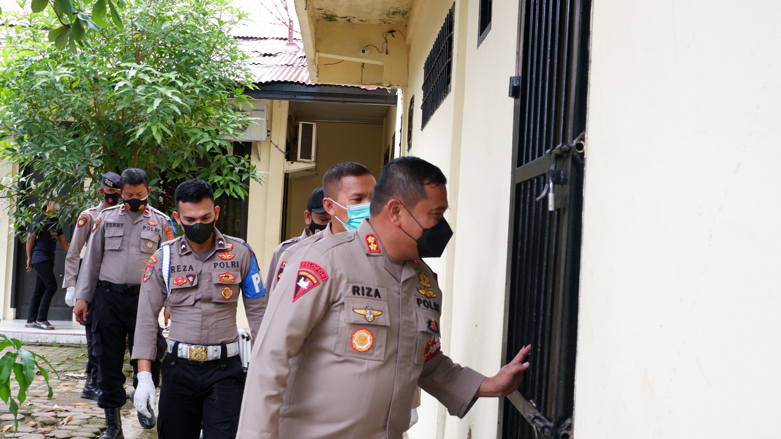 Tekankan Kewaspadaan, Kapolres Aceh Utara Periksa dan cek keamanan Ruangan Sel Tahanan Polres