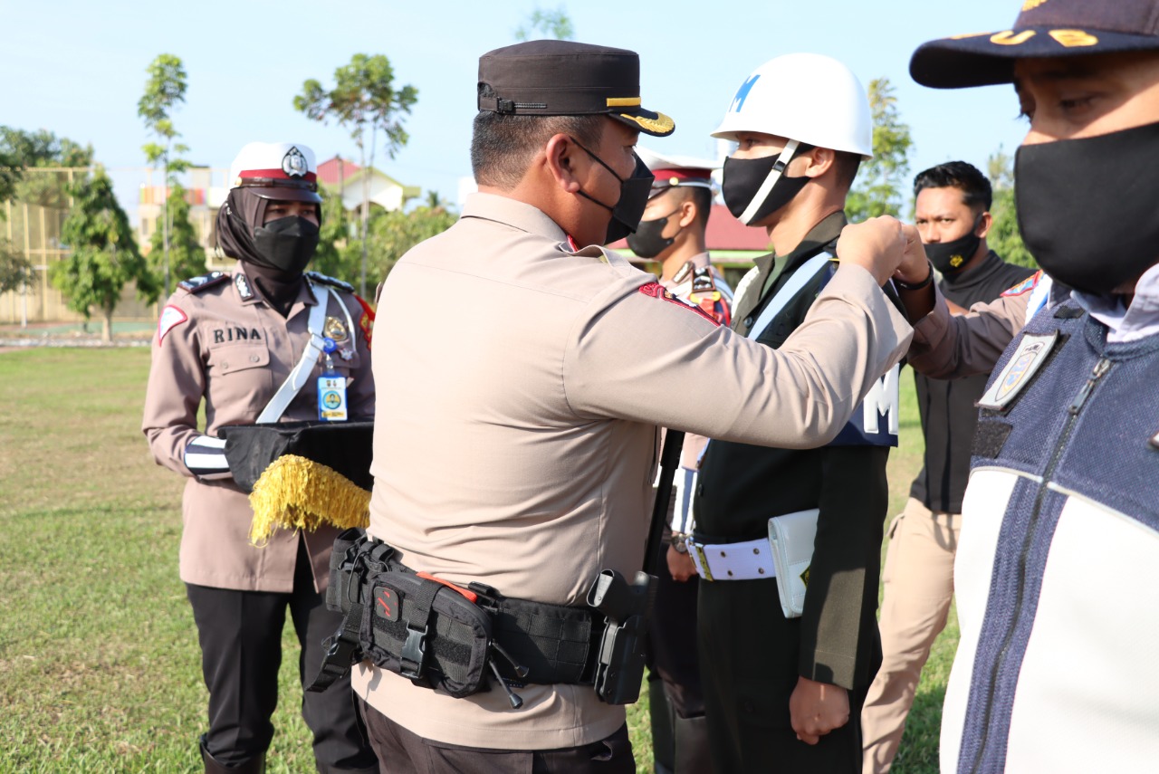 Jelang Hari Raya Idul Fitri 1443 H, Polres Aceh Utara Laksanakan Apel Gelar pasukan “Operasi ketupat selawah 2022”