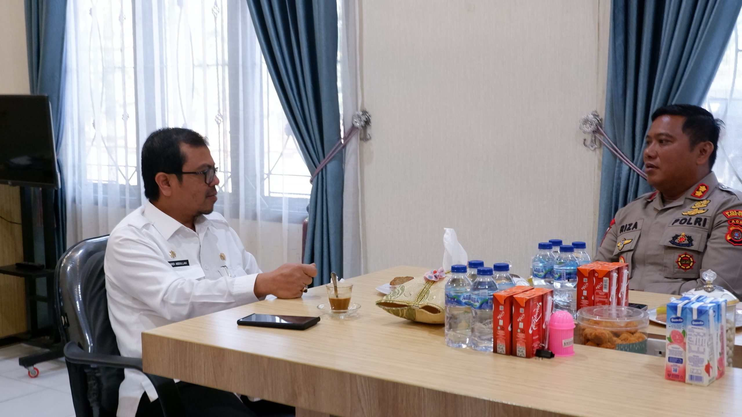 Kapolres Aceh Utara Terima Kunjungan Silaturahmi PJ Bupati Aceh Utara