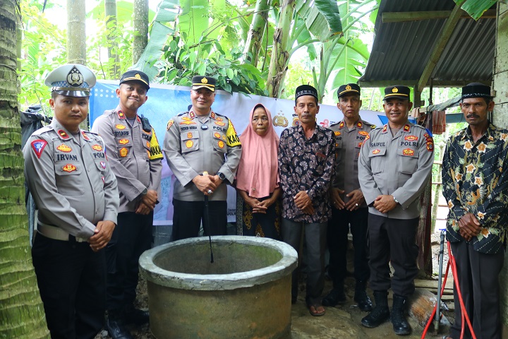 “Polri Peduli Lingkungan” Polres Aceh Utara Akan Bangun 15 Sumur Bor Untuk Bantu Masyarakat