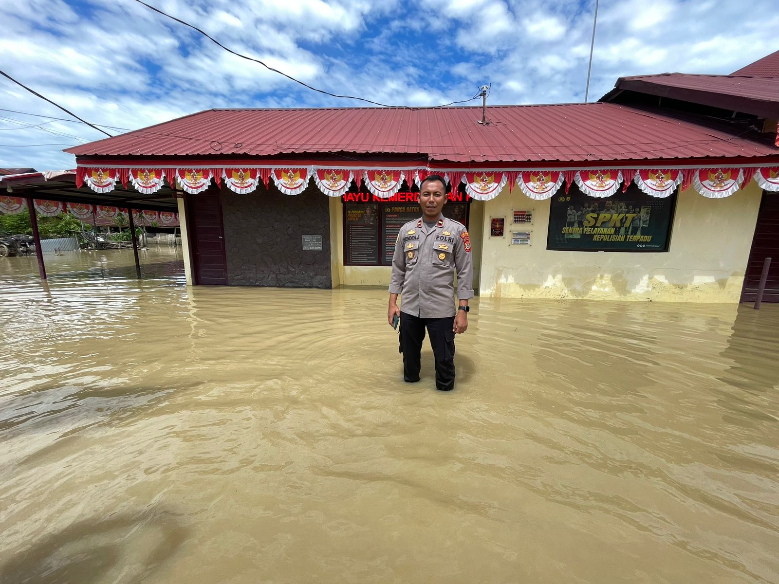 Banjir di Matangkuli Perlahan Mulai Surut